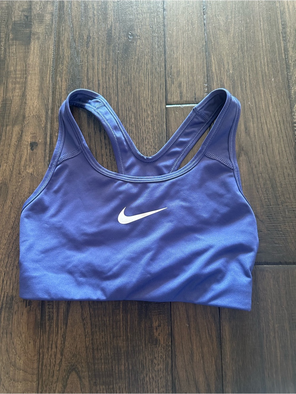 Nike Dri-FIT Blue Purple Racerback Sports Bra – Size Small